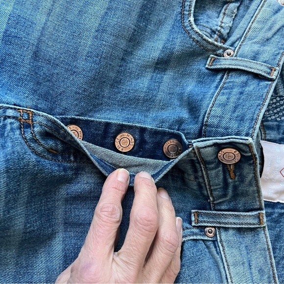 Revice Denim Ruby Tuesday Red Racing Stripe Jeans - Picture 10 of 14